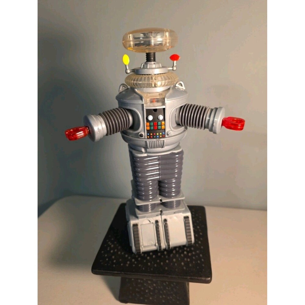 Vintage 1997 Trendmasters Lost in Space B-9 Robot Sci-Fi - Lights & Sounds Read